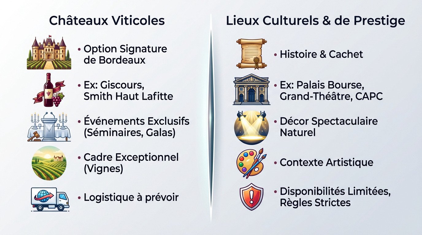 Château viticole événementiel Bordeaux Médoc