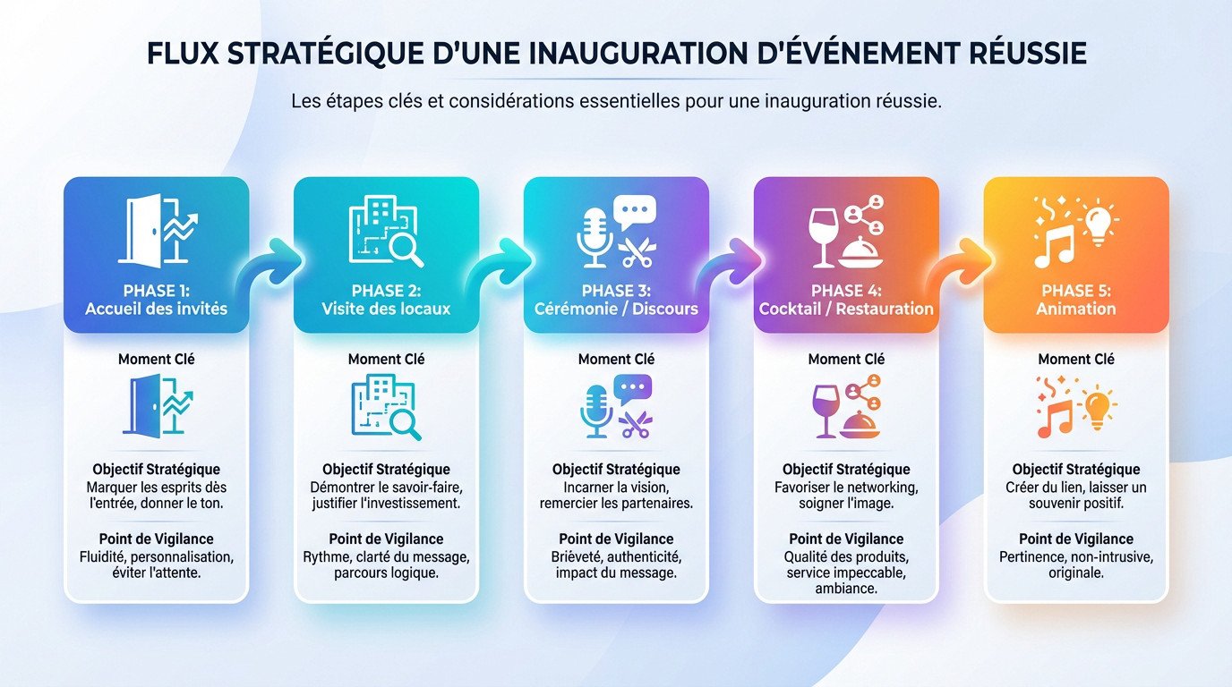 Accueil inauguration entreprise Bordeaux