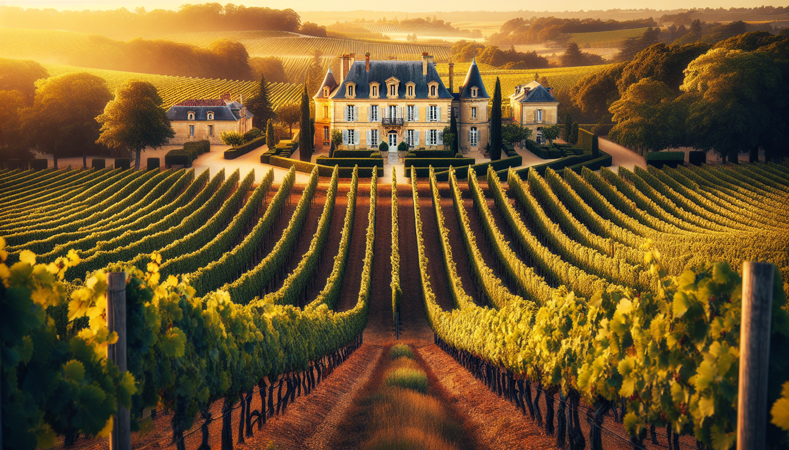 Vignobles de Saint-Émilion près de Bordeaux pour team building œnologique